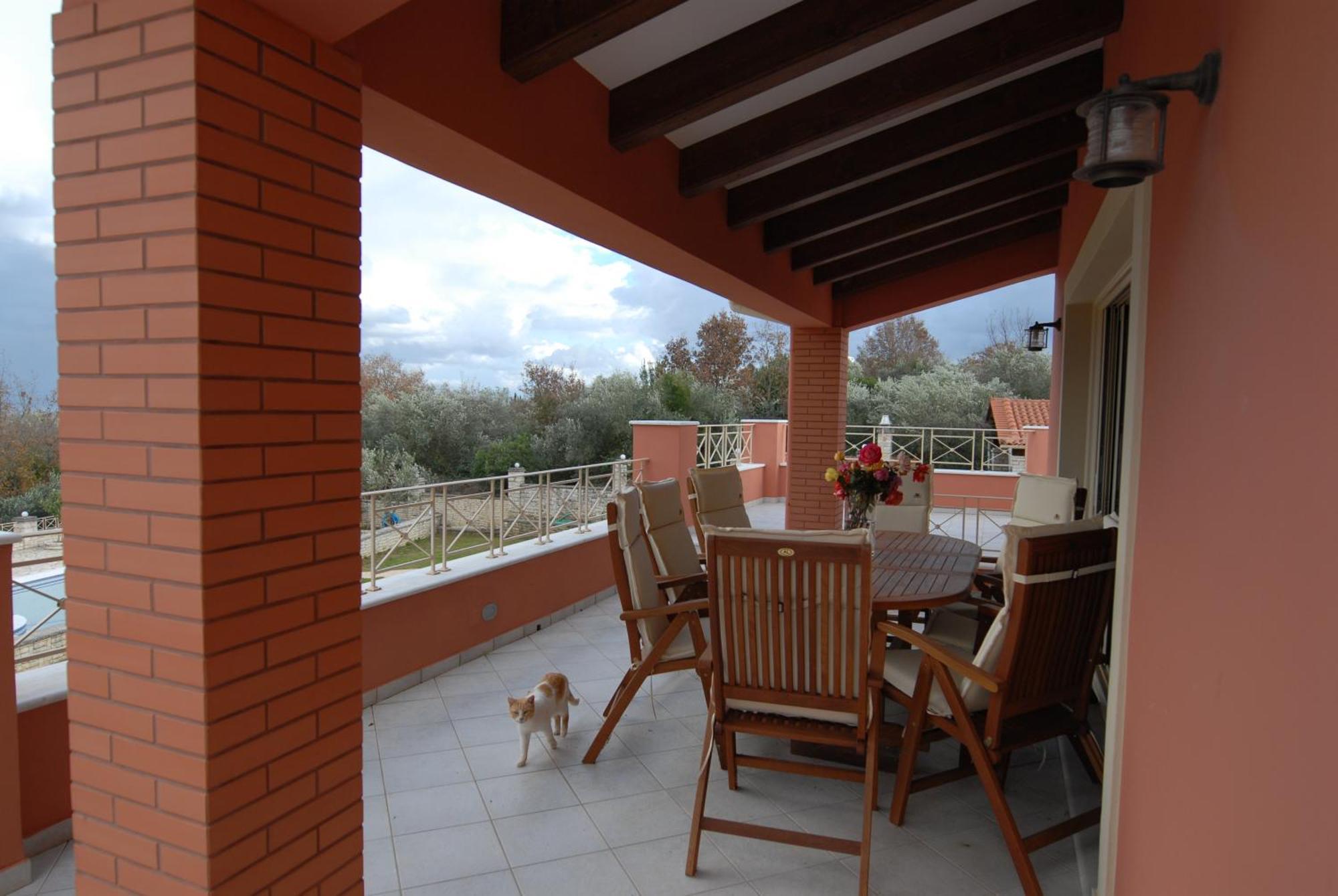 Epavlis Nadine Corfu Villa Gouvia Bagian luar foto